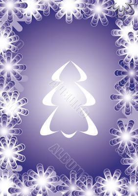 Vector christmas tree