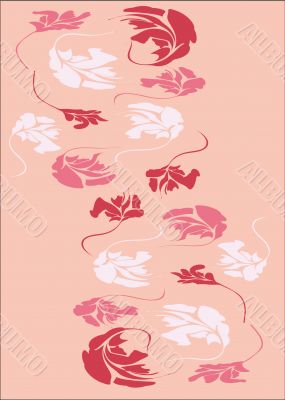 pink background