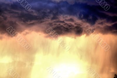Storm Clouds and Rain