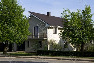 New modern house