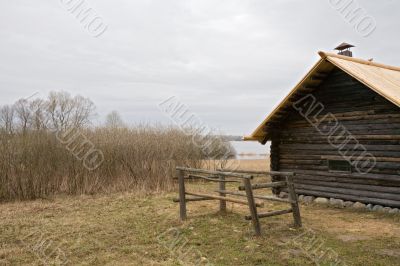 wooden barn