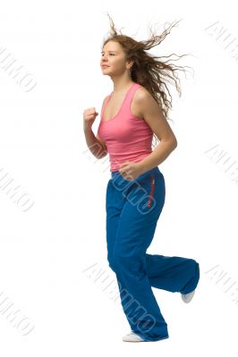 jogging