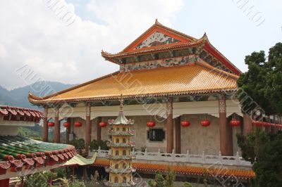 Traditional chinese temple