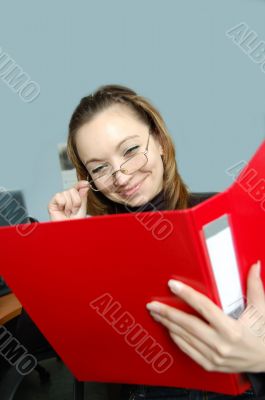 Checking paperwork