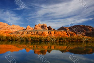 Red Rock River Reflections