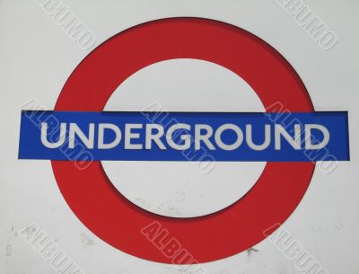 underground subway sign