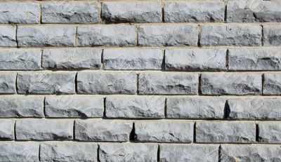 Old white brick wall