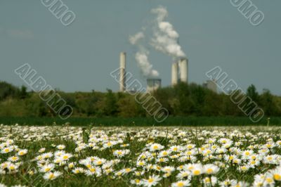 coal-burning power plant