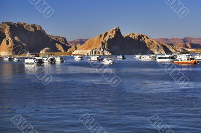 Boats expect tourists