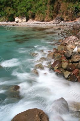 silky water