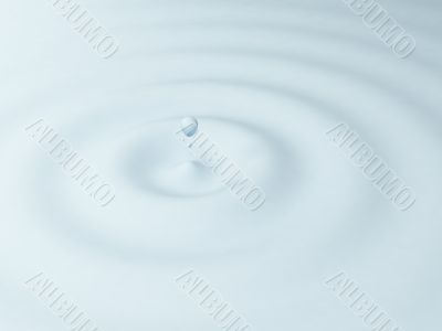 Background - waves from a fallen drop
