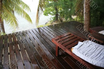 tropical resort