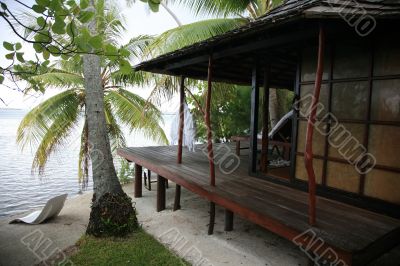 Tropical resort