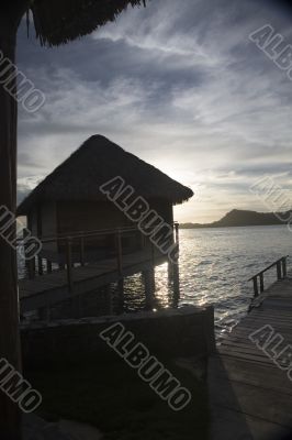 Tropical sunset