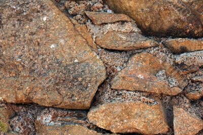 Structure of a stone