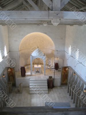 inside of church