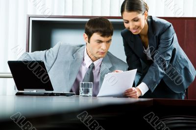 Showing business plan