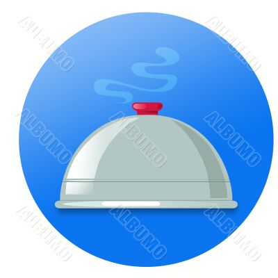 dish with a cover