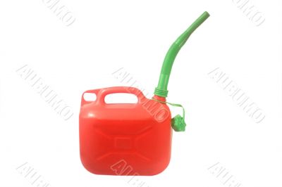  Red petrol can