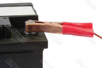  Detail from car battery