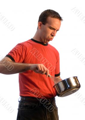 Mixing Food
