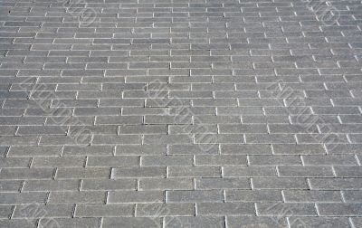 Pavement in the perspective