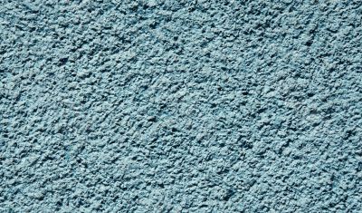 Concrete blue wall