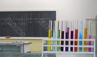 Chemistry lab room