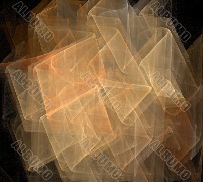 Fractal 23 - orange colors