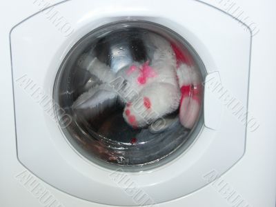 Toys in washing