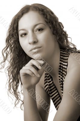 young woman portrait