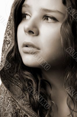 young woman portrait