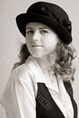 young woman portrait