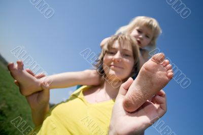 dirty feet