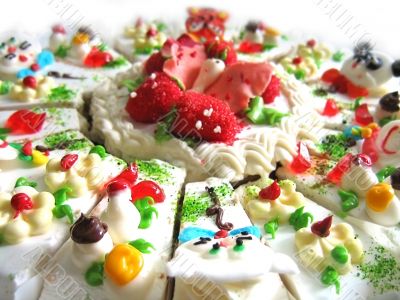 Colorful cake