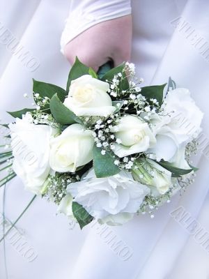Bride`s bouquet