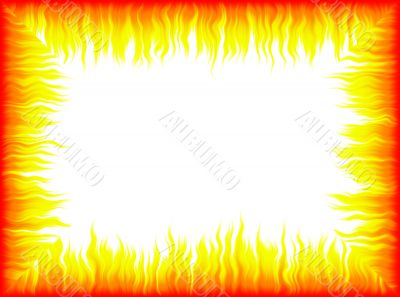 Flames frame