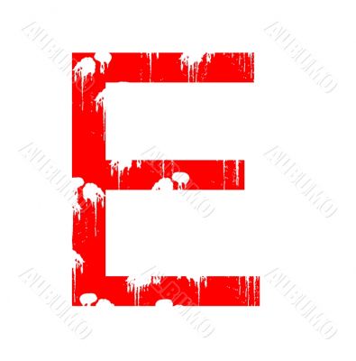 Lettter E