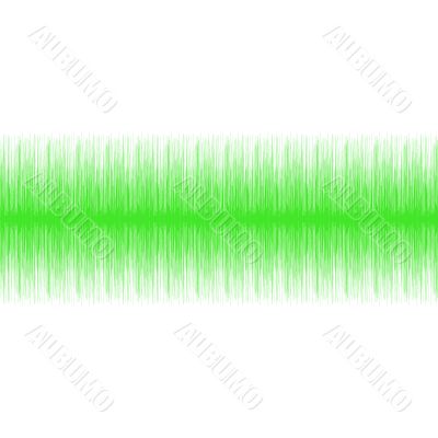 Green Audio Wave