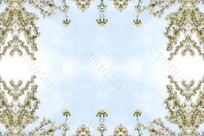Collage on the theme of spring