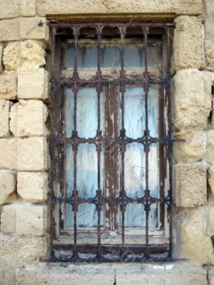 old stone and window