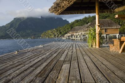 pier from a resort