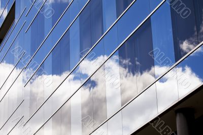 cloudy reflections