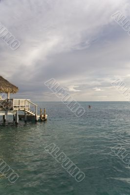 tropical resort