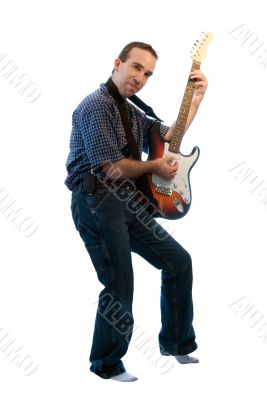 Playing The Guitar