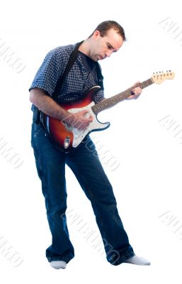 Electric Guitar Player