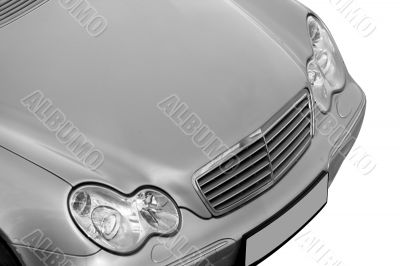 Car isolated on white