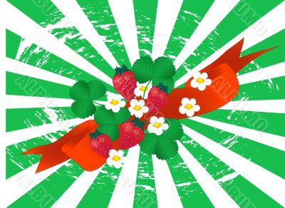 Strawberry background