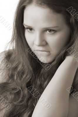 young woman portrait