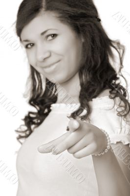young woman portrait